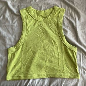 Shiny by Nature Tank Top in Matcha